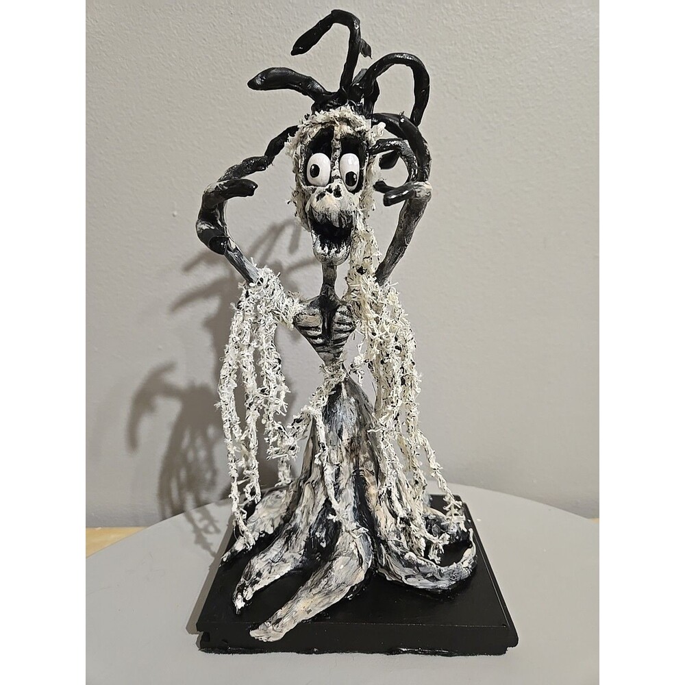 OOAK Art Clay Sculpture Ghost Ghoul Undead Scary Monster Creature